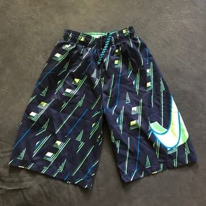 Boys size large Nike swim trunks